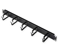 ROLINE Pannello di manovra 19" 1U, 40 x 60 mm, nero