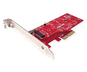 ROLINE PCIe 4.0 x4 3.3V5A - Adattatore host per SSD PCIe NVMe M.2 da 110 mm