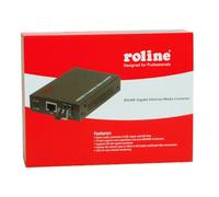 ROLINE RC1000SX/LC Medienkonverter 1000Base-SX 1000Base-T RJ-45/LC Multi-Mode extern bis zu 500 m NEW