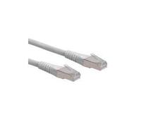 ROLINE RJ-45, 10 m cavo di rete Grigio Cat6 S/FTP [S-STP] (Roline CAT6 S/FTP PimF CU Ethernet Cable Grey 10m) NEW