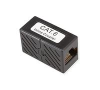 ROLINE RJ-45 Modular Coupler, Cat.6, unshielded, black