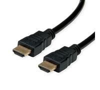 ROLINE RM - Cavo HDMI ad alta velocità con Ethernet, 2 m, colore: Nero