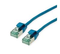ROLINE RM U/FTP DataCenter - Cavo patch Cat.6A A), sottile, 0,3 m, colore: Blu