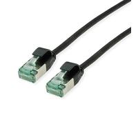 ROLINE RM U/FTP DataCenter - Cavo patch Cat.6A A), sottile, 2 m, colore: Nero