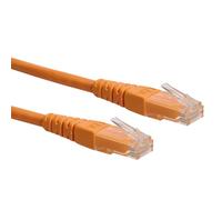 Roline ROLINE CAVO UTP PATCHCORD CAT.6/CLASS E, ARANCIO, 0.3M