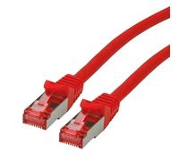 Roline S/FTP Cavo di rete Cat 6 Component Level LSOH, rosso, 1,5 m