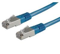 Roline s/ftp [pimf] patch catto cat.6, blu 1,0m cavo di rete blu (roline cat6 s/ftp pimf cu cavo blu 1m)