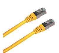 ROLINE S/FTP [PiMF] Patch Cord, Cat.6, yellow 2.0m cavo di rete Giallo (Roline CAT6 S/FTP PimF CU Ethernet Cable Yellow 2m) NEW