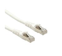 Rotronic ROLINE Cavo Patch Cat.6A S/FTP (PiMF), Component Level, LSOH, Bianco, 1 m