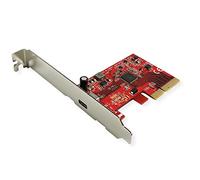 ROLINE Scheda PCI Express, USB 3.2 Gen 2x2, 1 porta tipo C
