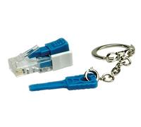 Roline Spina modulare RJ-45 21.17.3067, chiudibile e bloccabile, trasparente, 1 pz.