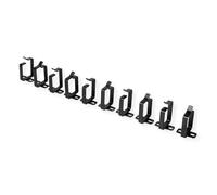 ROLINE Supporto per cavi, 44 x 60 mm, nero, 10 pezzi