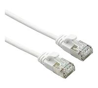 ROLINE U/FTP DataCenter Cable, LSOH, con connettori RJ45 (500 MHz) Slim, bianco, fino a 1,5 m, cavo di rete sottile e flessibile per l'utilizzo in spazi ristretti, come i data center
