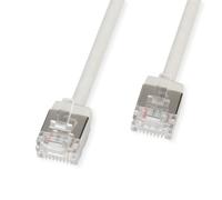 ROLINE U/FTP DataCenter Cavo patch Cat.6A (classe EA), LSOH, slim, connettore extra corto, grigio, 0,5 m