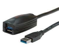 ROLINE USB 3.0 Active Repeater USB 3.0 type A Nero