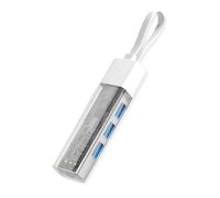 ROLINE USB 3.2 Gen 1 Hub, 4 ingressi, cavo di collegamento tipo A+C
