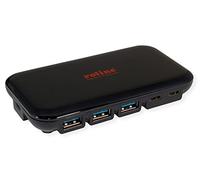 ROLINE 14025055 - USB 3.1, hub a 7 porte, 4 x A, 3 x C