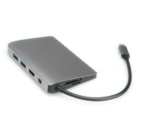 ROLINE USB Type-C Dockingstation - HDMI 4K, MiniDP, 2x USB 3.1 Gen 1, Audio, LAN