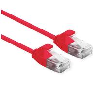 Roline Cavo patch UTP Data Center Cat.6A classe EA LSOH sottile 2 m Rosso