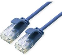 ROLINE UTP DATA CENTER PATCHCORD CAT.6A CLASS EA LSOH SLIM BLU 5M NEW