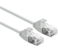 ROLINE UTP DATA CENTER PATCHCORD CAT.6A/CLASS EA LSOH SLIM GREY 0.15M NEW