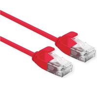 ROLINE UTP DATA CENTER PATCHCORD CAT.6A CLASS EA LSOH SLIM ROSSO 5M NEW