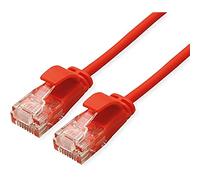 ROLINE UTP DataCenter - Cavo patch Cat.6A A), LSOH, sottile, 2 m, colore: Rosso