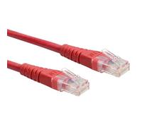 ROLINE UTP PatchCord Cat.6/Classe E, rosso, 1m