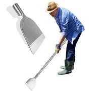 ROLKAR Pala piatta per giardino resistente, raschietto per erbacce e zolle per la rimozione delle zolle per tagliabordi, pala multifunzionale per la pulizia, pale per bordi per paesaggistica