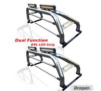 Roll Bar + Flush Led + Luce Freno + Led Bar Per Volkswagen Amarok 2016 - 2023