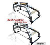 Roll Bar + Led + Barre Led + Copertura Tonneau Per Isuzu D-Max Rodeo 2012 - 2016