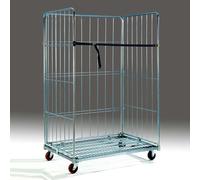Roll container scaffale contenitore 3 pareti 1200x805x1800h stoccaggio trasporto
