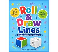 Roll & Draw Lines: Silly Pre-Writing Fun for Ages 5+