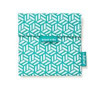 Roll’Eat ®- Snack'n'Go Tiles | Porta Merenda Porta Sandwich Riutilizzabile ed Ecologico senza BPA, Verde