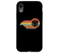 Roll For Initiative D20 Dice Funny RPG Gamer Uomini Donne Bambini Custodia per iPhone XR