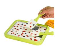 Roll Ice Cream Maker | Rounded Stainless Steel Kitchen Utensils | Kids Ice Cream Maker, Kitchen & Home Appliances for Kids Family Party Outdoor Cafe Home Summer Snacks Christmas Birthday Event