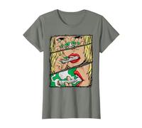 Roll It Lick It Smoke It Shirt Marijuana Pot Weed Uomini Donne Maglietta