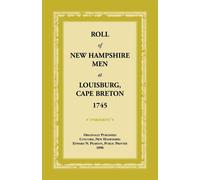 Roll of New Hampshire Men at Louisburg - Pearson Edward