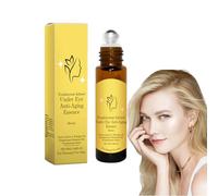 Roll-on all'incenso e all'olio di ricino biologico: lenisce occhi gonfi e occhiaie, mentre una miscela idratante leggera ***** lio di jojoba si prende cura delicatamente della pelle (1 bottiglia)