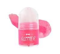 Roll-on Body Glitter Gel per il corpo, Viso, Capelli Chunky Glitterato Gel Impermeabile Lunga Durata, Holographic Glitter Stick, Fiocchi Di glitterato Liquidi, Mermaid Sequins Shimmer for Rave (pink)