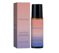 Roll-on con olio biologico e roller in quarzo rosa Idrata profondità Crema idratante naturale per pelle corpo Trattamento nutriente idratante e nutriente da massaggio portatile