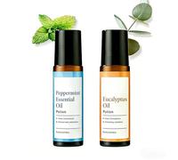 Roll-on Rilassate 2 X 10ml Set Di Roll On Con Oli Essenziali Di Aromaterapia Roll On Olio Essenziale Menta Piperita Olio Essenziale Naturali Pronto Profumato Di Aromaterapia Adatto A Tutti I Tipi Di