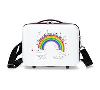 Roll Road Arcoiris Everything Ok Zaino portaon carrello Rosa 29x21x15 cms ABS