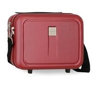 Roll Road Cambogia Beauty case adattabile rosso 29 x 21 x 15 cm rigido ABS 9,14 L 0,8 kg, rosso, Necessità adattabile