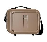Roll Road Cambogia Beauty case regolabile con tracolla grigia 29 x 21 x 15 cm Rigido ABS 9,14 L