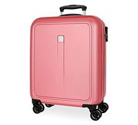 ROLL ROAD Cambogia Valigia da cabina rosa 40 x 55 x 20 cm Rigida ABS Chiusura a combinazione laterale 37 L 3,08 kg 4 ruote doppie equipaggiamento a mano
