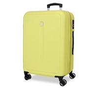 Roll Road Cambogia Valigia Grande Giallo 52 x 75 x 30 cm Rigido 4,5 kg Chiusura a combinazione laterale ABS 4,5 kg 97 L estensibile, giallo, Taglia unica, Valigia grande