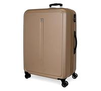 ROLL ROAD Cambogia Valigia media grigia 48 x 68 x 27 cm Rigida ABS Chiusura a combinazione laterale 72 L 3,8 kg 4 ruote doppie