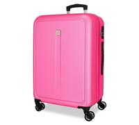 ROLL ROAD Cambogia Valigia media rosa 46 x 65 x 23 cm Rigido 3,7 kg Chiusura a combinazione laterale ABS 3,7 kg 56 L estensibile, Rosa, Taglia unica, Valigia media