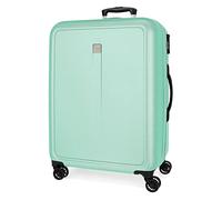 ROLL ROAD Cambogia Valigia media verde 48 x 68 x 27 cm Rigida ABS Chiusura a combinazione laterale 72 L 3,8 kg 4 ruote doppie